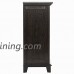 AKDY 27" Brown Wood Finish Insert Freestanding Push Button Electric Fireplace Stove Heater w/ Storage - B075V9RJDH